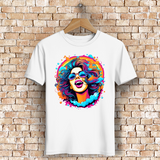 Herren Premium Bio T-Shirt Rainbow Girl