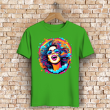 Herren Premium Bio T-Shirt Rainbow Girl