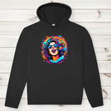 Herren Premium Bio Hoodie Rainbow Girl