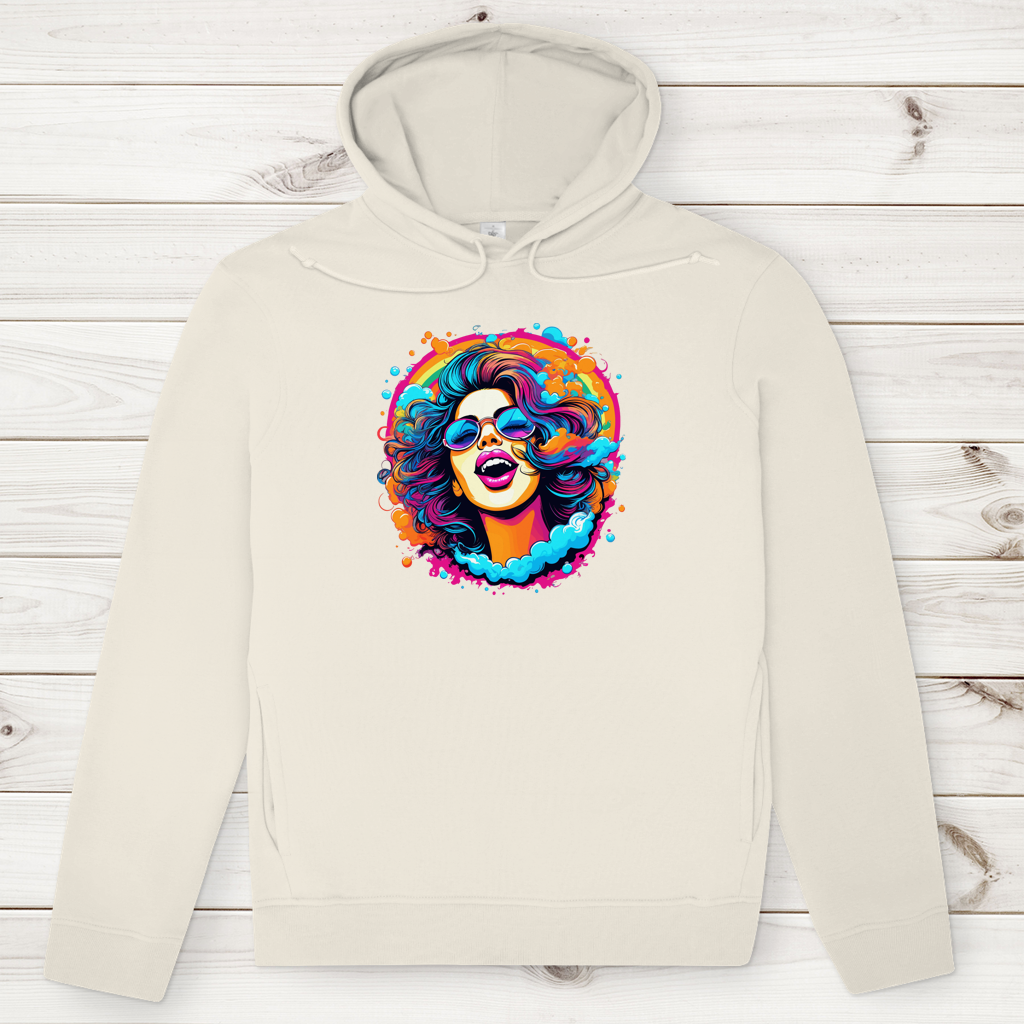 Herren Premium Bio Hoodie Rainbow Girl