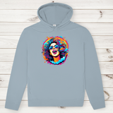 Herren Premium Bio Hoodie Rainbow Girl