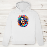 Herren Premium Bio Hoodie Rainbow Girl
