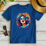 Damen Premium Bio T-Shirt Rainbow Girl