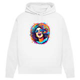 Damen Premium Bio Hoodie Rainbow Girl