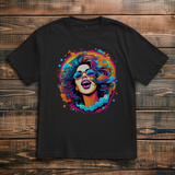 Oversize T-Shirt Rainbow Girl