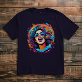 Oversize T-Shirt Rainbow Girl