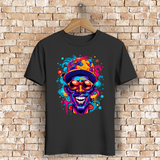 Herren Premium Bio T-Shirt Graffiti Laughing Man