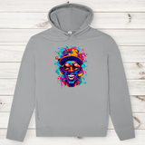 Herren Premium Bio Hoodie Graffiti Laughing Man