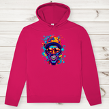 Herren Premium Bio Hoodie Graffiti Laughing Man