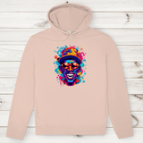 Herren Premium Bio Hoodie Graffiti Laughing Man