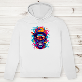 Herren Premium Bio Hoodie Graffiti Laughing Man