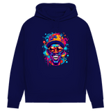 Damen Premium Bio Hoodie Graffiti Laughing Man