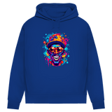 Damen Premium Bio Hoodie Graffiti Laughing Man
