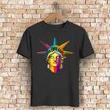 Herren Premium Bio T-Shirt Colorful Liberty