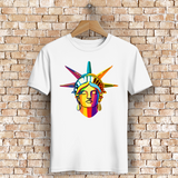 Herren Premium Bio T-Shirt Colorful Liberty