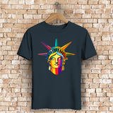 Herren Premium Bio T-Shirt Colorful Liberty