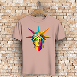 Herren Premium Bio T-Shirt Colorful Liberty