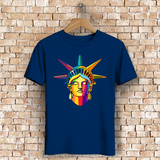 Herren Premium Bio T-Shirt Colorful Liberty