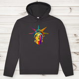 Herren Premium Bio Hoodie Colorful Liberty