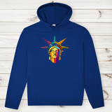 Herren Premium Bio Hoodie Colorful Liberty