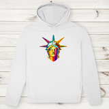 Herren Premium Bio Hoodie Colorful Liberty