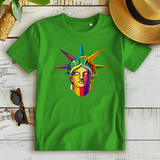 Damen Premium Bio T-Shirt Colorful Liberty