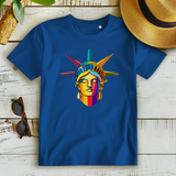 Damen Premium Bio T-Shirt Colorful Liberty