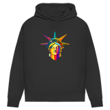 Damen Premium Bio Hoodie Colorful Liberty