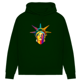 Damen Premium Bio Hoodie Colorful Liberty