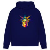 Damen Premium Bio Hoodie Colorful Liberty
