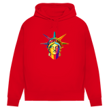 Damen Premium Bio Hoodie Colorful Liberty