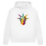 Damen Premium Bio Hoodie Colorful Liberty