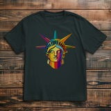 Oversize T-Shirt Colorful Liberty