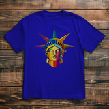 Oversize T-Shirt Colorful Liberty