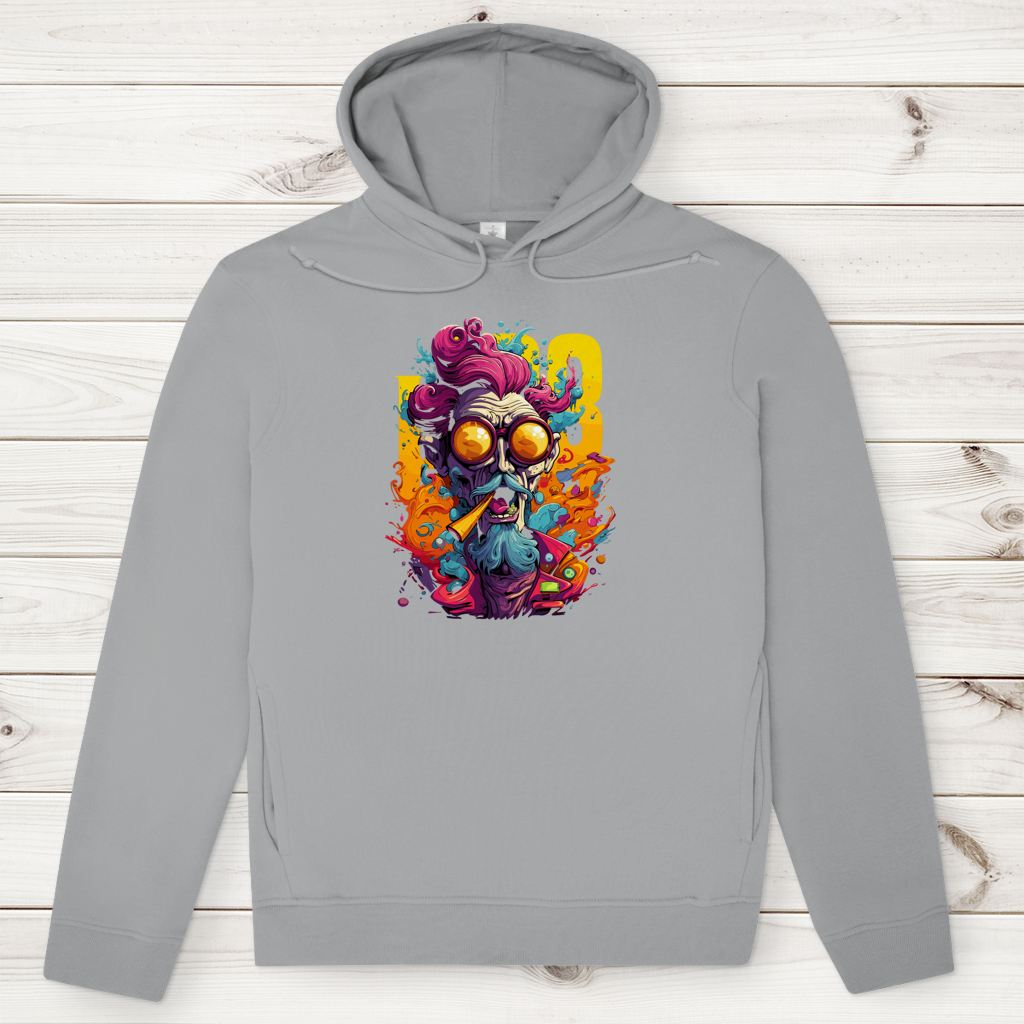Herren Premium Bio Hoodie Crazy Professor
