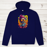 Herren Premium Bio Hoodie Crazy Professor