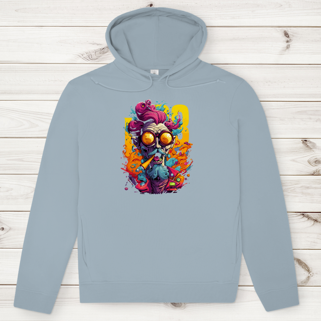 Herren Premium Bio Hoodie Crazy Professor