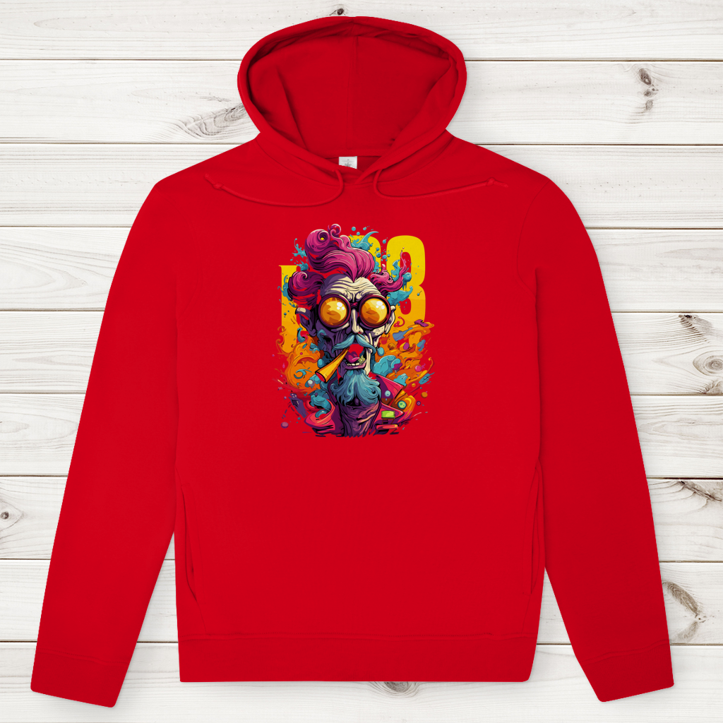 Herren Premium Bio Hoodie Crazy Professor