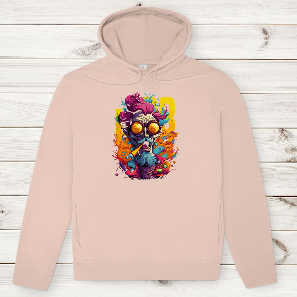 Herren Premium Bio Hoodie Crazy Professor