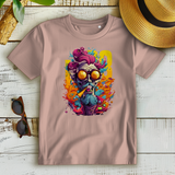 Damen Premium Bio T-Shirt Crazy Professor