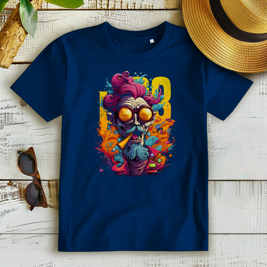 Damen Premium Bio T-Shirt Crazy Professor