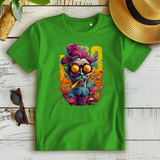 Damen Premium Bio T-Shirt Crazy Professor