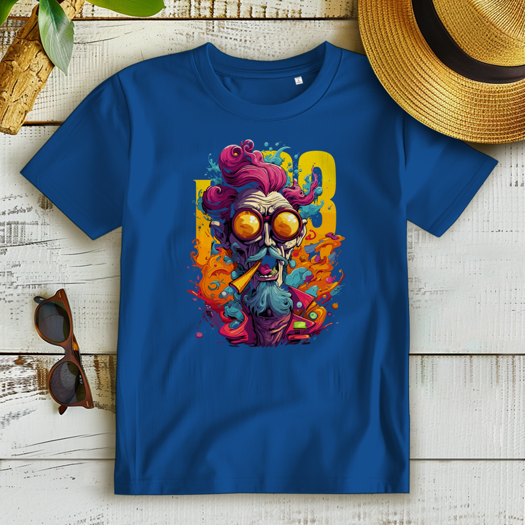 Damen Premium Bio T-Shirt Crazy Professor