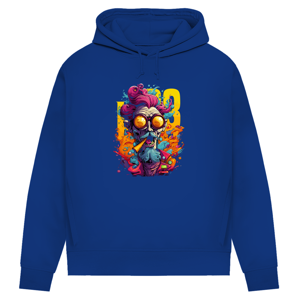 Damen Premium Bio Hoodie Crazy Professor