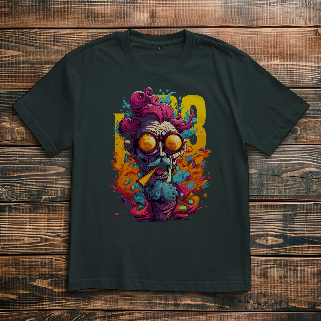 Oversize T-Shirt Crazy Professor