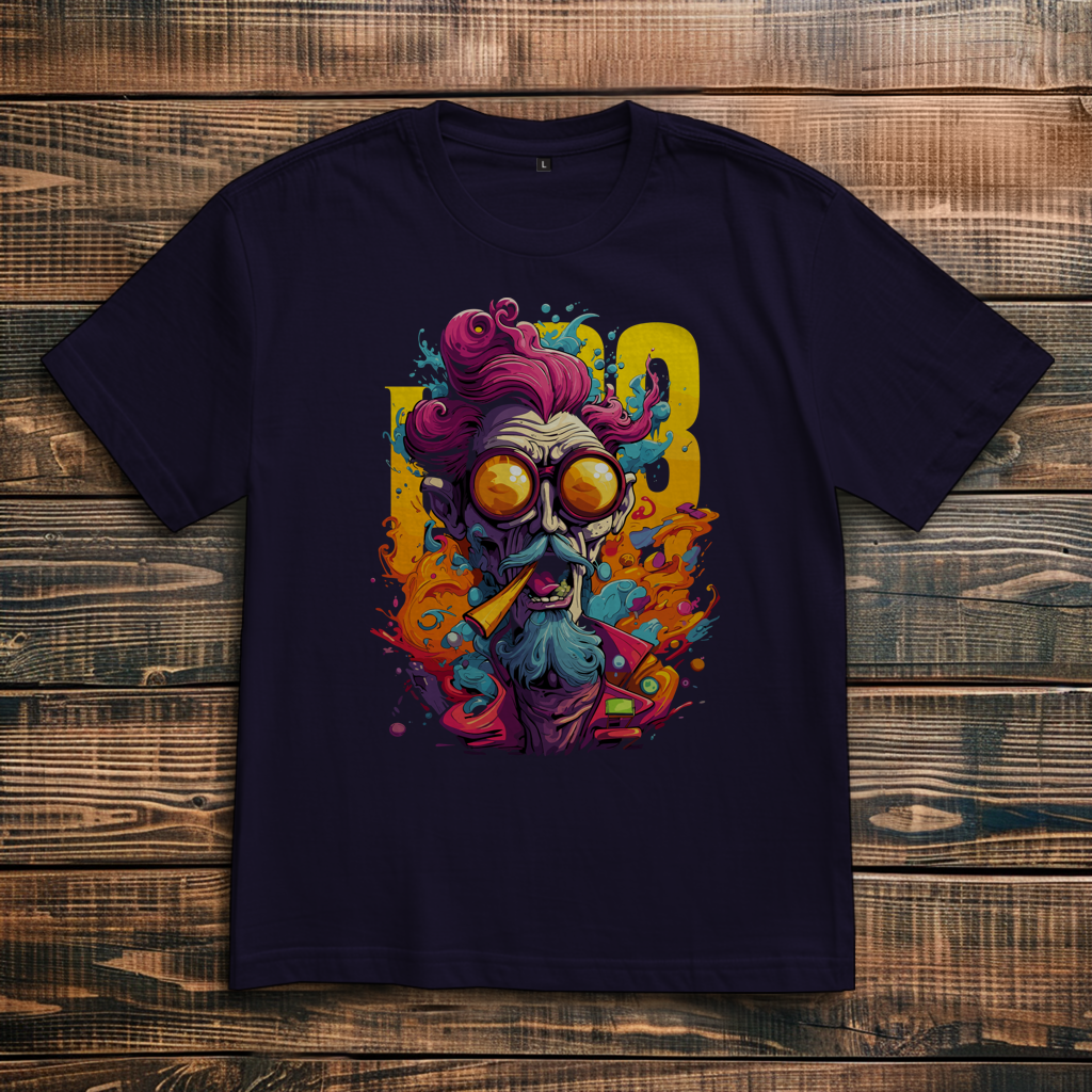 Oversize T-Shirt Crazy Professor