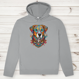 Herren Premium Bio Hoodie Mandala Dog