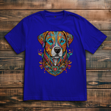 Oversize T-Shirt Mandala Dog