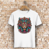 Herren Premium Bio T-Shirt Ornamental Lion