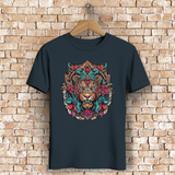 Herren Premium Bio T-Shirt Ornamental Lion